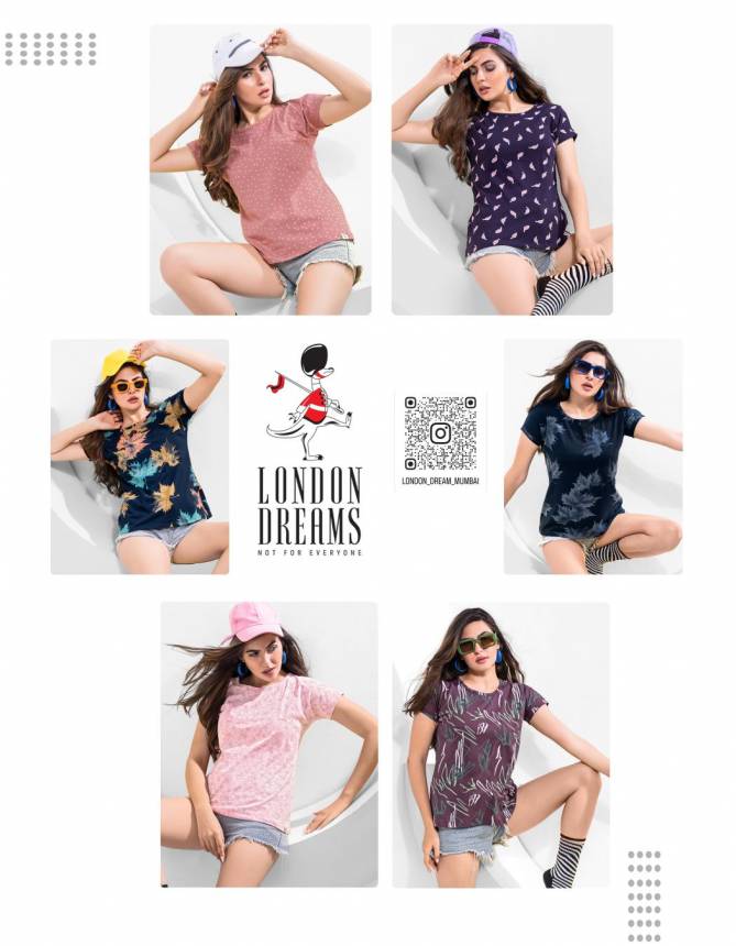 T Shirt Vol 2 Foxy Western Wear Printed Hosiery cotton Ladies Top Wholesale Shop In Surat
